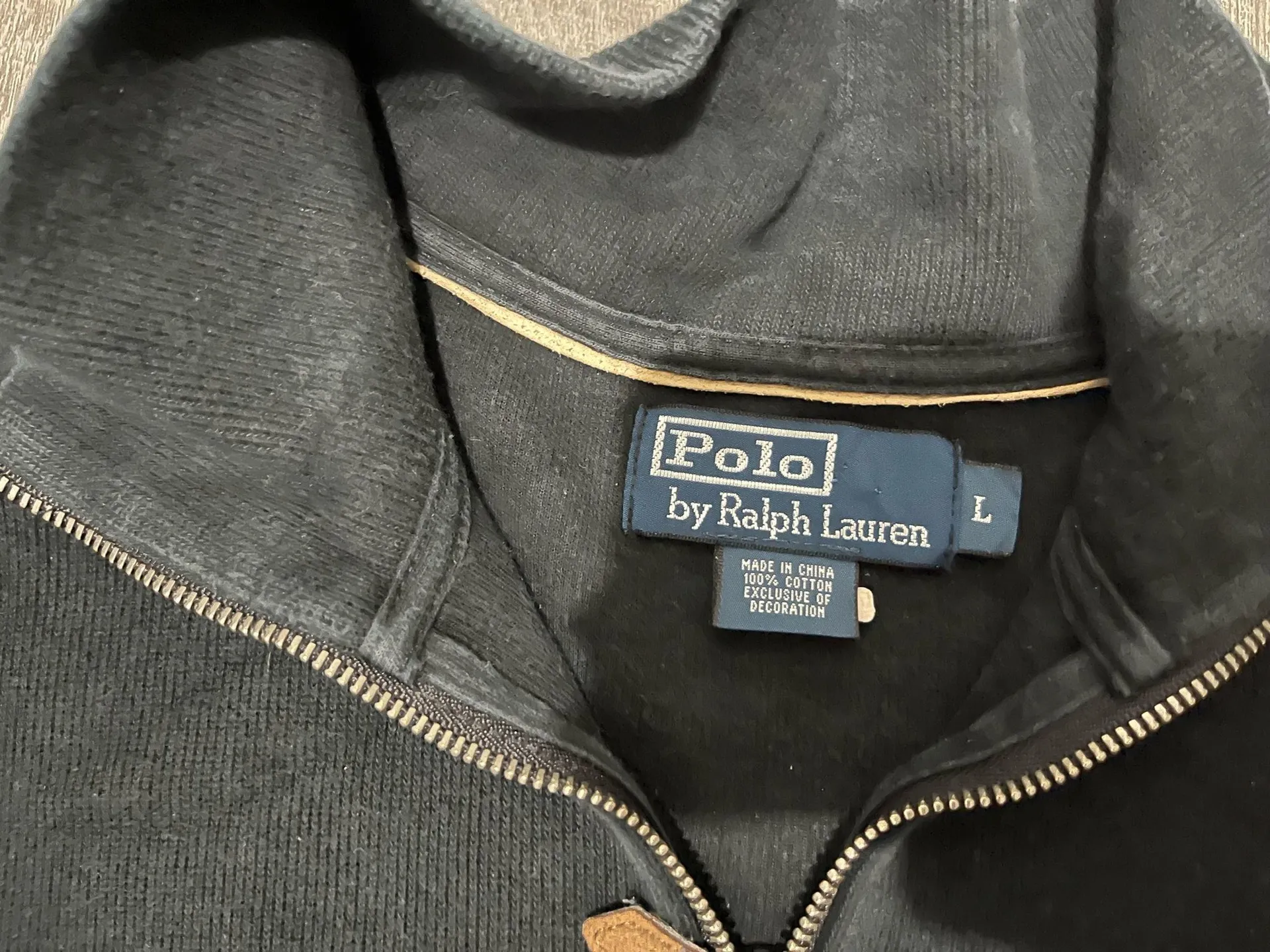 Ralph Lauren Quarter-Zip Polo Vintage - Image 2