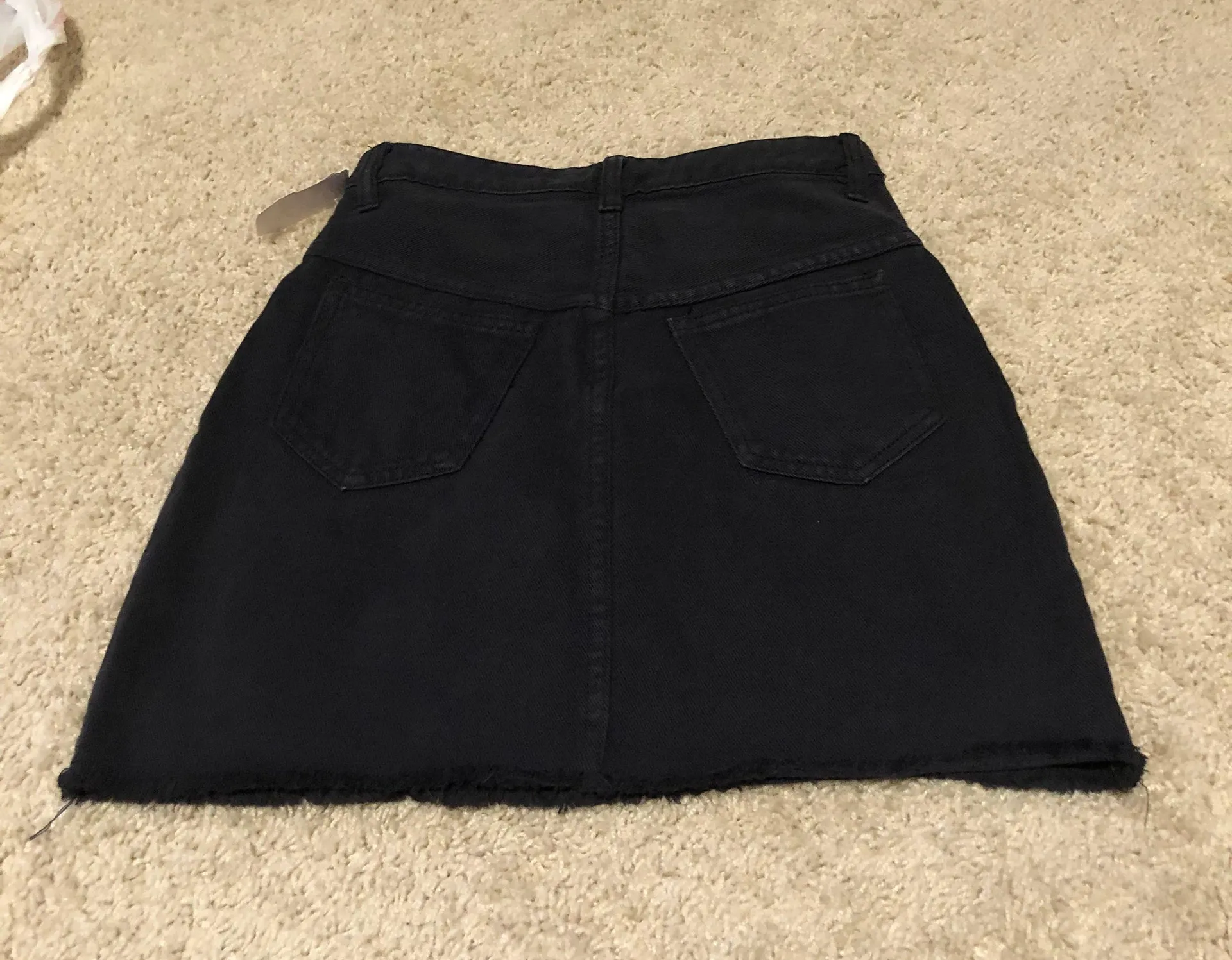 Black denim skirt  - Image 2