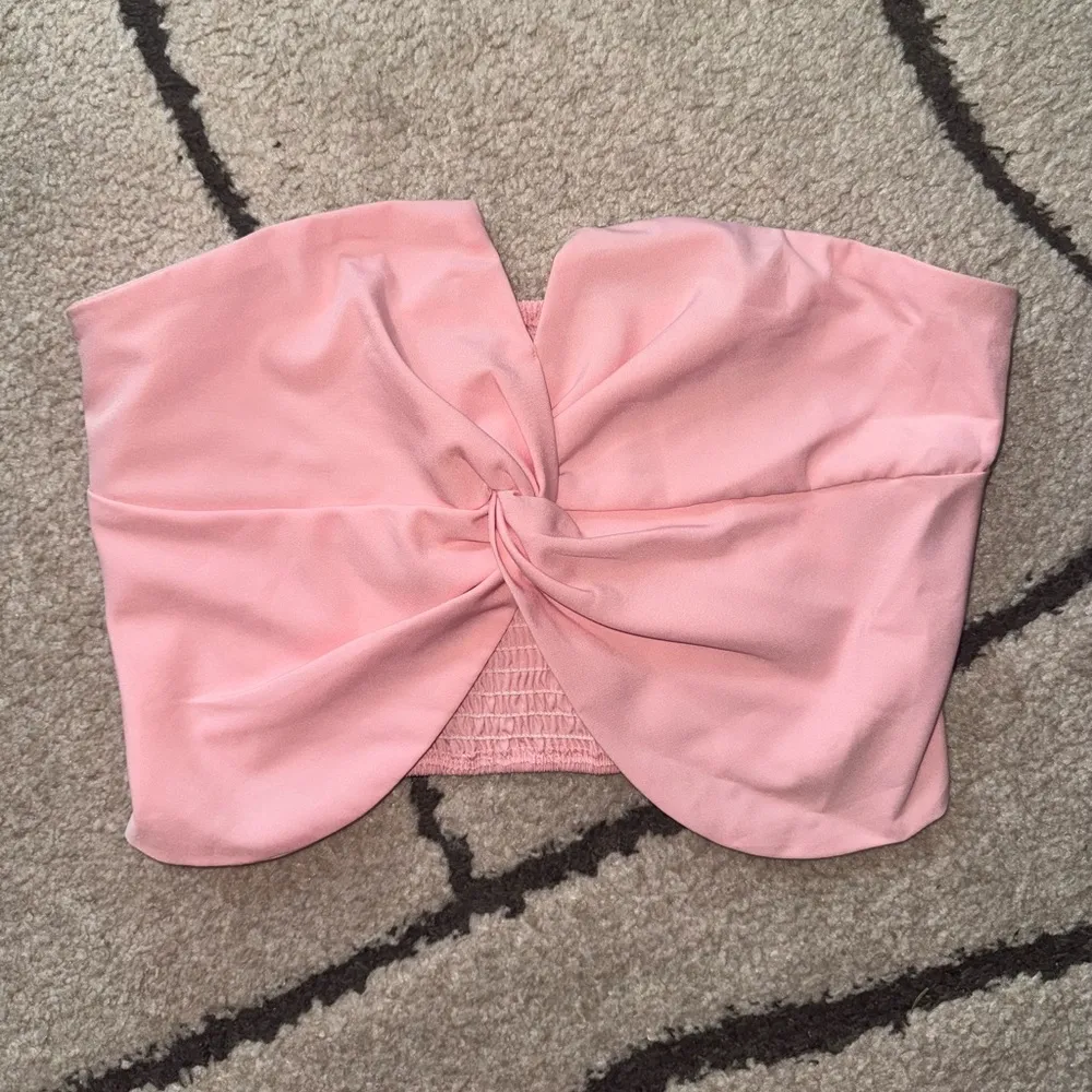 SHEIN Essnce Twist Front Tube Top - Image 3