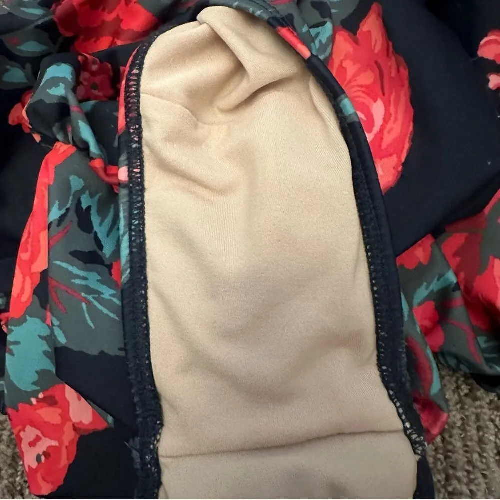 ALBION ICON RUCHED ONE-PIECE ANTIGUA floral print swimsuits size XS EXTRA Small - Image 12