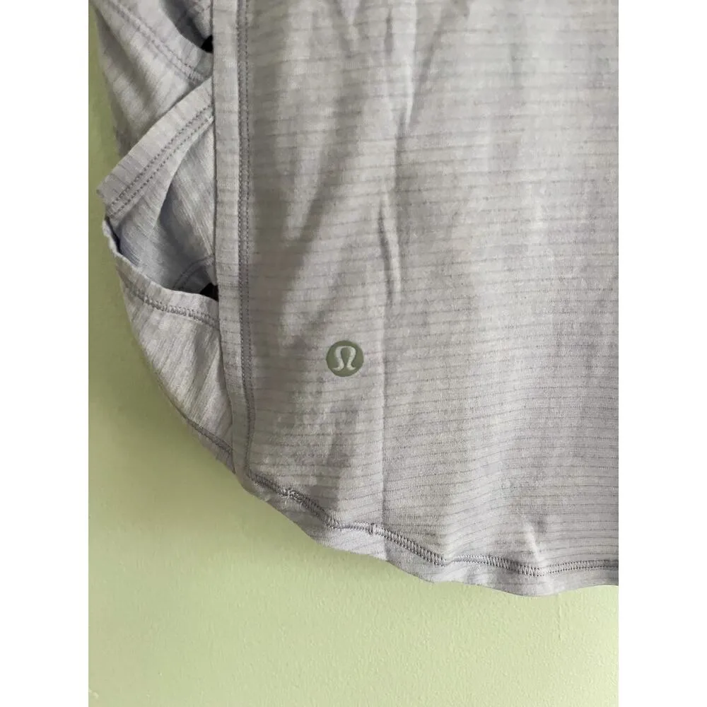 lululemon athletica | Var-City Muscle Tank | Heathered Lilac | Sz 4 - Image 6