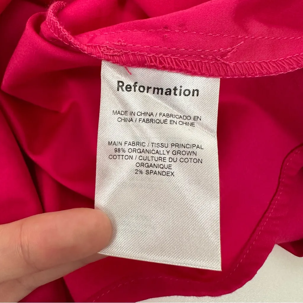 Reformation Farley Mini Dress - Image 6