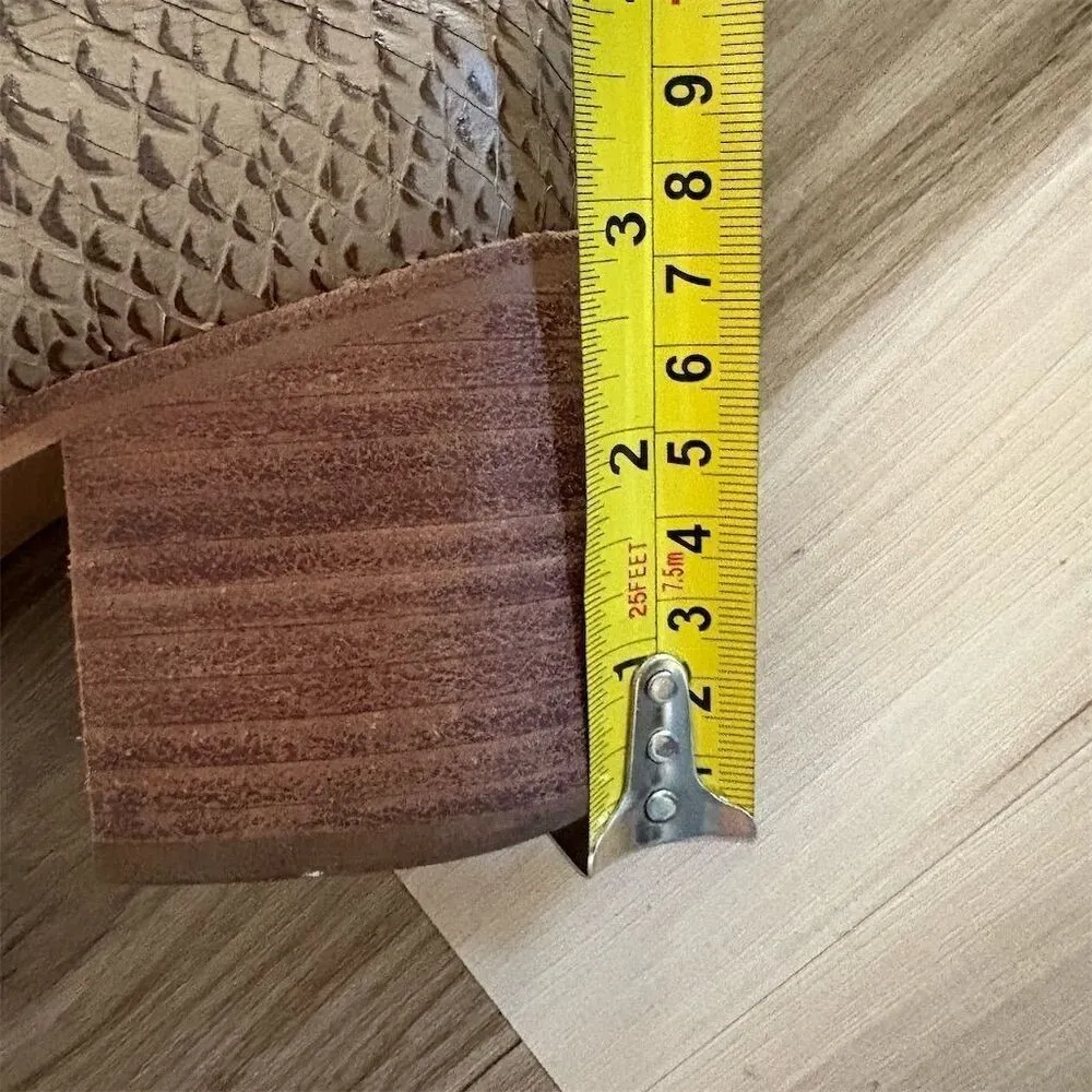 KAANAS Women's Snake Print Ankle Boots Size 6 Multicolor Block Heel - Image 6