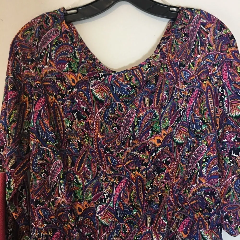 #121 PEACH LOVE BOLD PRONT MINI DRESS Size undefined - Image 6