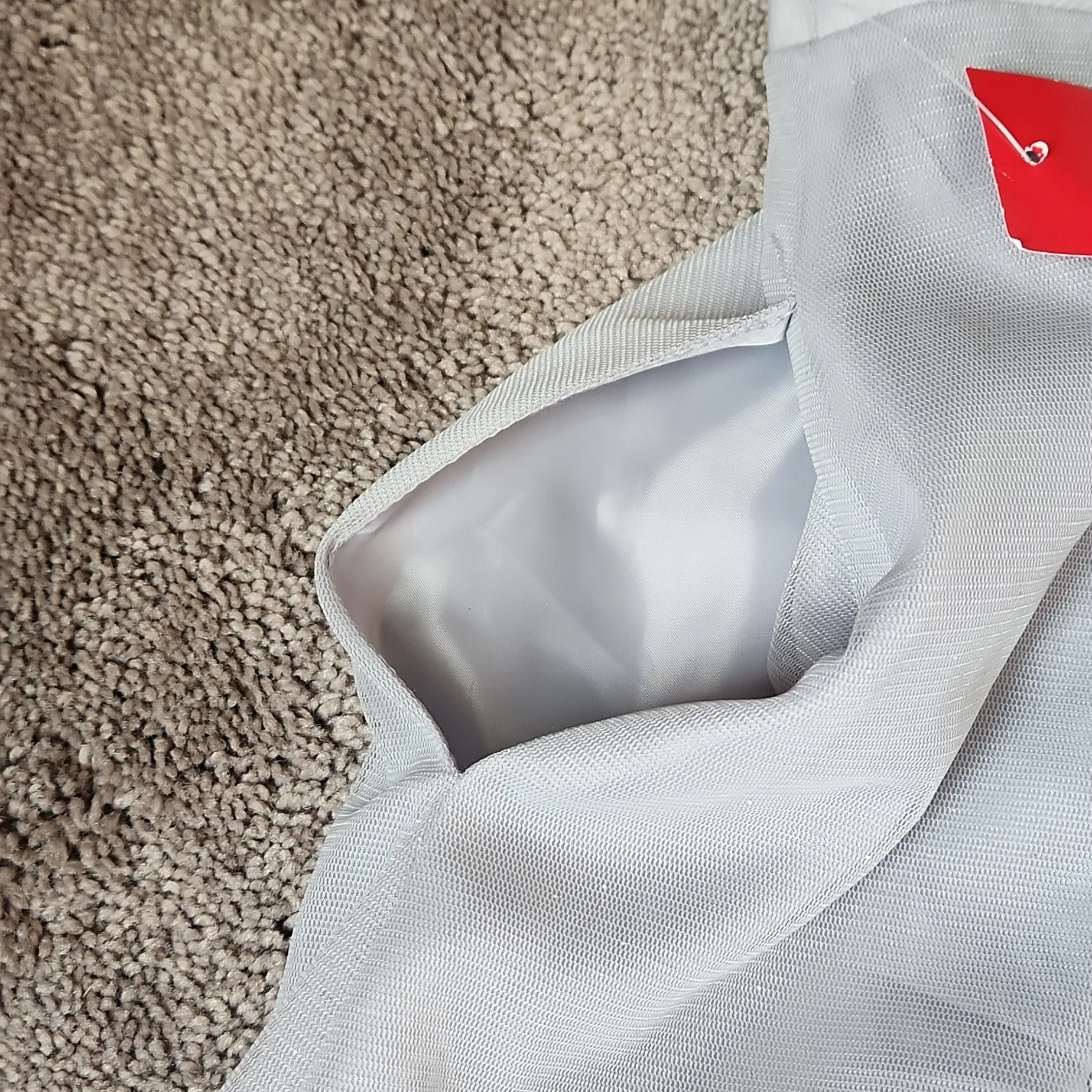 Crystal Doll Glitter Gray Strapless Dress SIZE 9 - Image 6