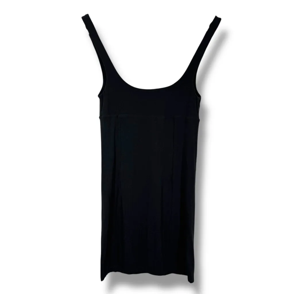 Wilfred Free Ruched Bust Black Dress - Image 8