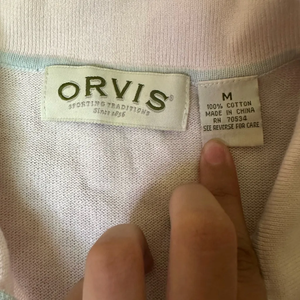 Orvis  Women’s Knit Polo Blouse - Image 2