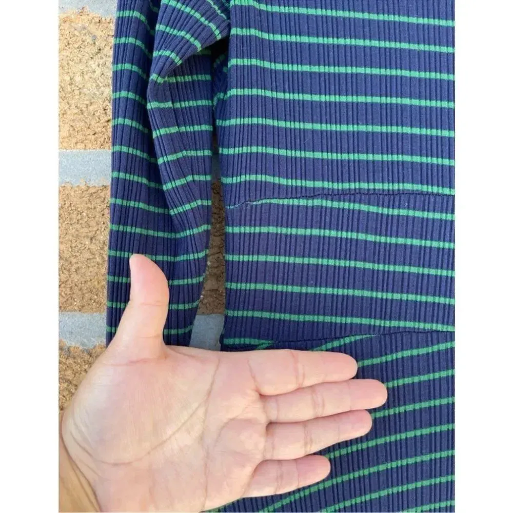 ANTHROPOLOGIE MAEVE FLORES STRIPED DRESS by MAEVE SMALL - Image 8