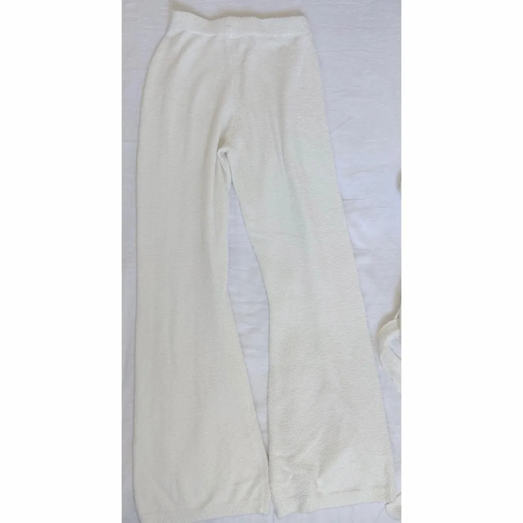 VamJump 3 piece lounge set NWOT White Size L - Image 7