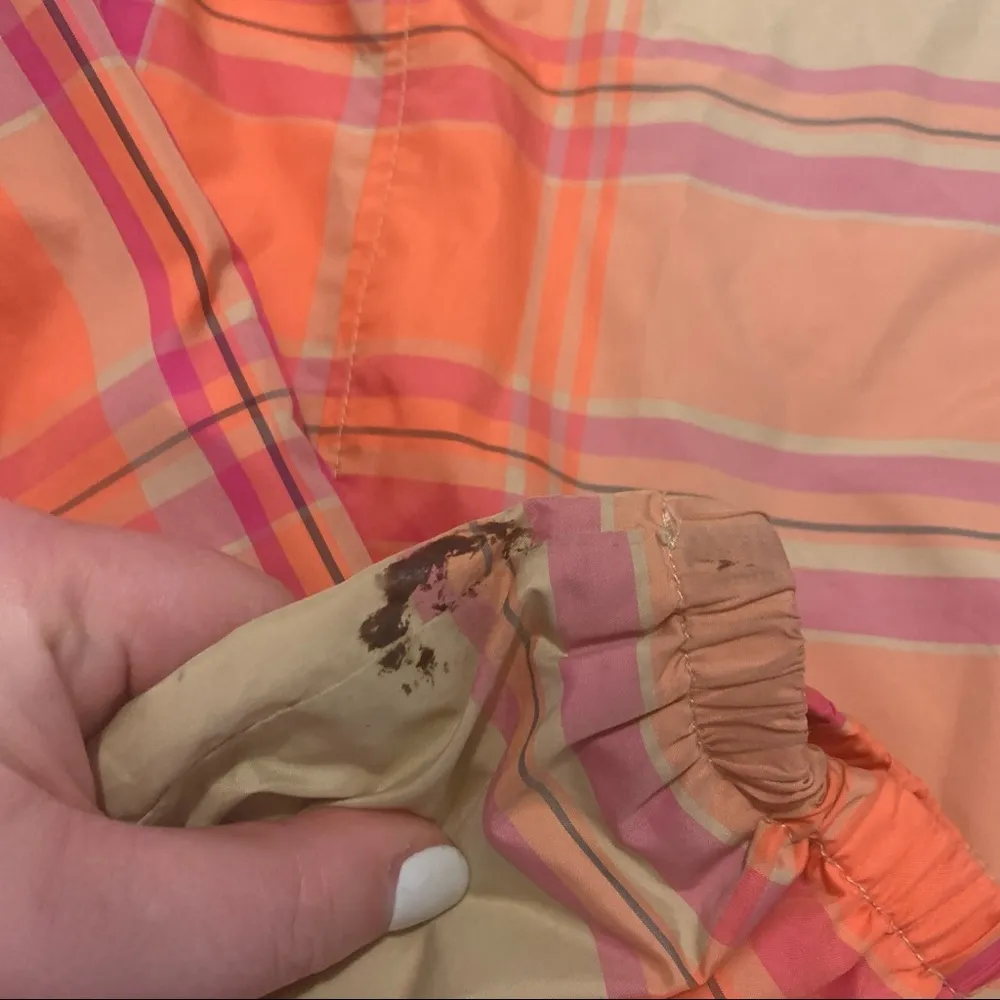 The North Face Movajedstanoid Plaid Full Zip Windbreaker Jacket Size XS - Image 11