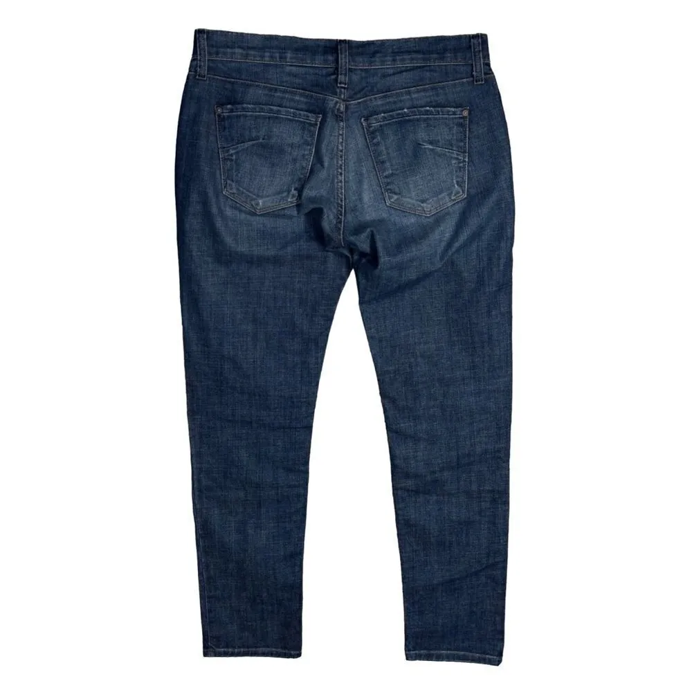 James Jeans NEO BEAU Jeans Split Knee Medium Wash Size 28 - Image 3