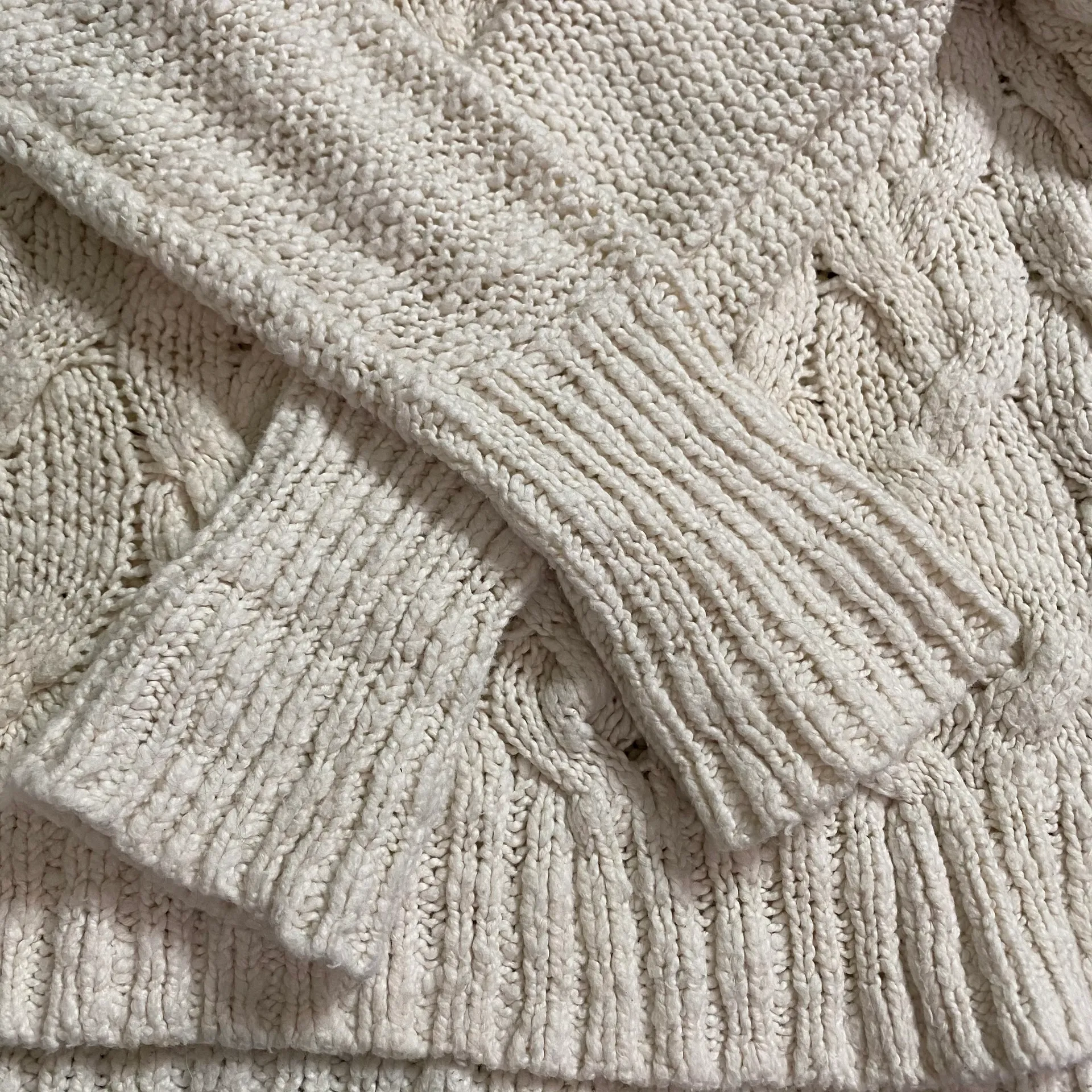 Ivory Knit Sweater - Image 9