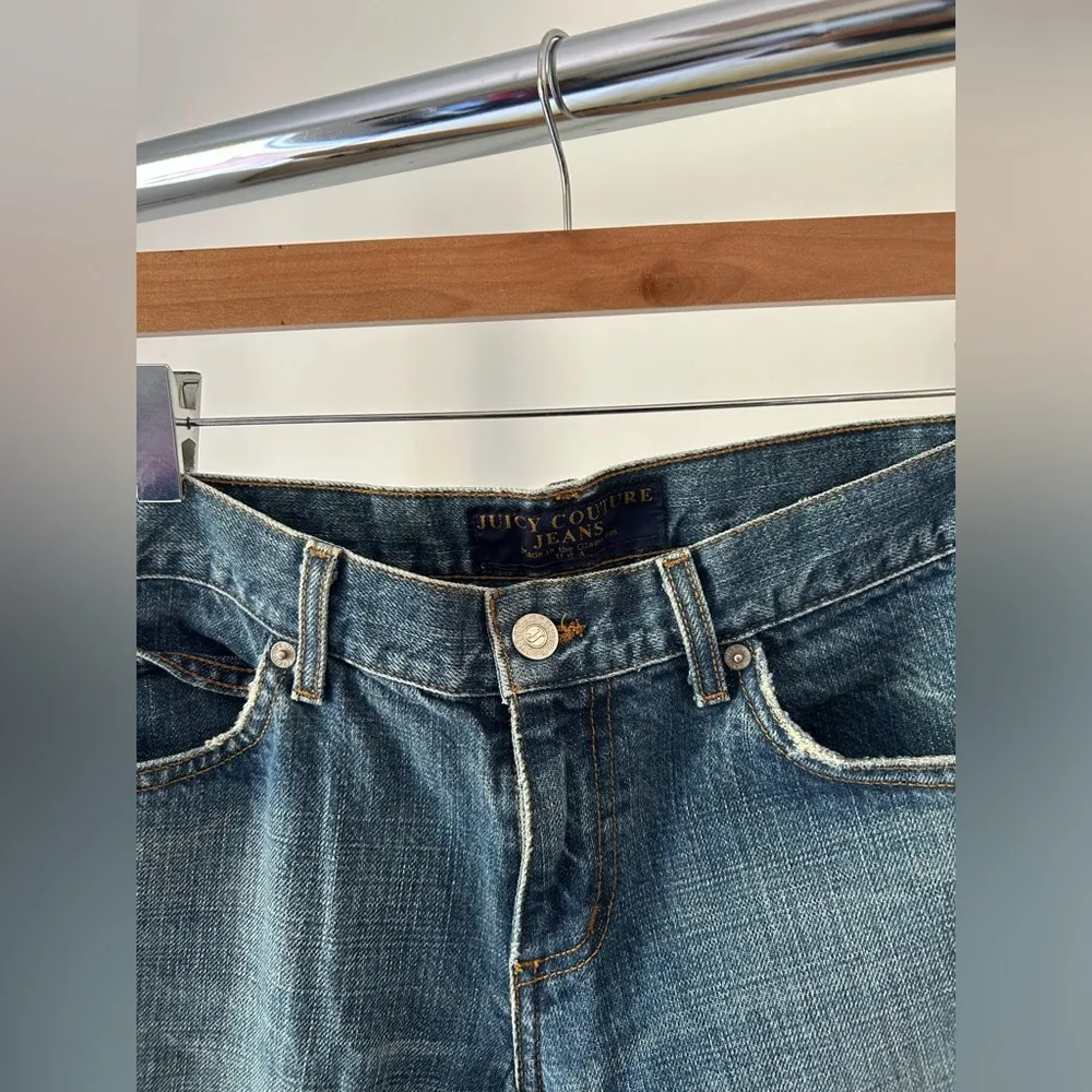 Juicy couture made in the‎ glamorous U.S.A Y2K blue jeans ( 28 ) - Image 2