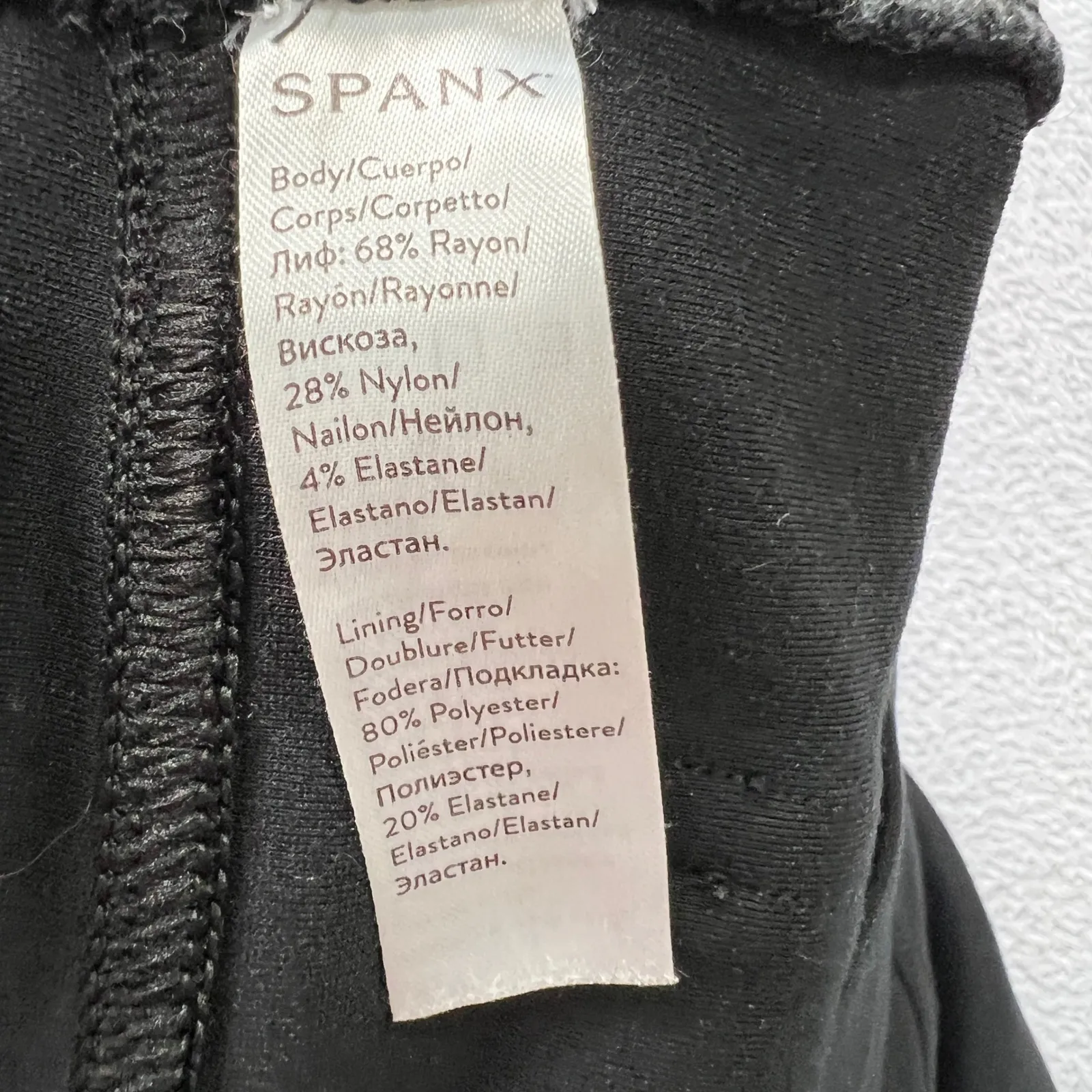 Spanx Sara Blakely Black Ankle Pants Pull On Elastic Waist Size M‎ Medium Carrer - Image 4