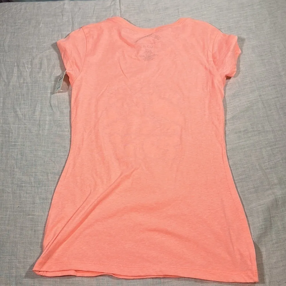 My Little Pony Neon Hot Coral tee retro airbrush pony size medium NEW - Image 3
