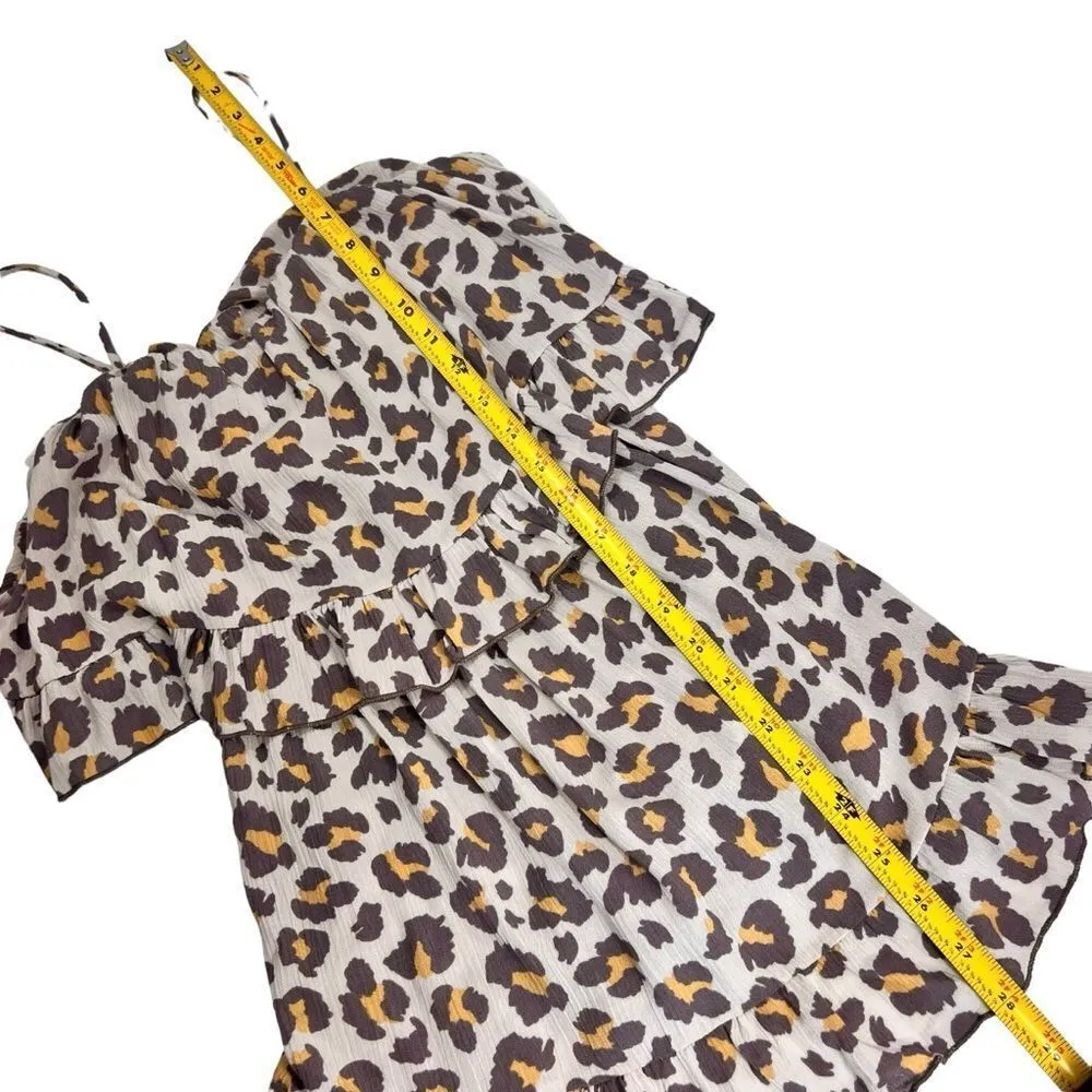 Vestique Miss Life of the Party Animal Print Top - Image 10