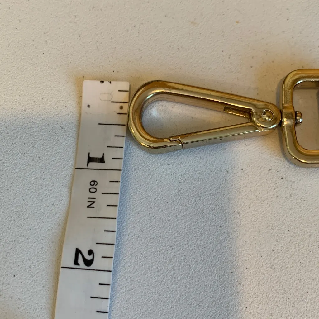 Calvin Klein Brown Faux Leather Brown Adjustable Replacement Purse Strap - Image 7