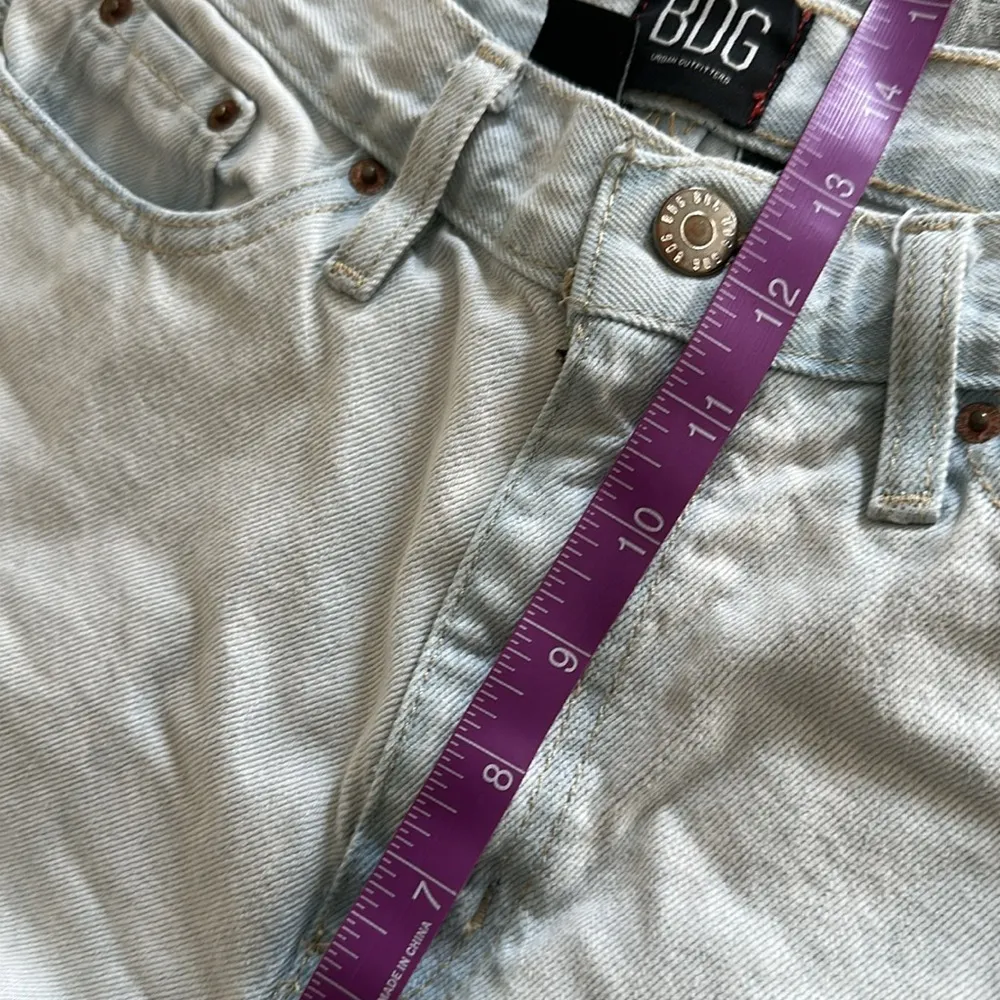 BDG Faded Blue Jean Shorts for Women - Image 8