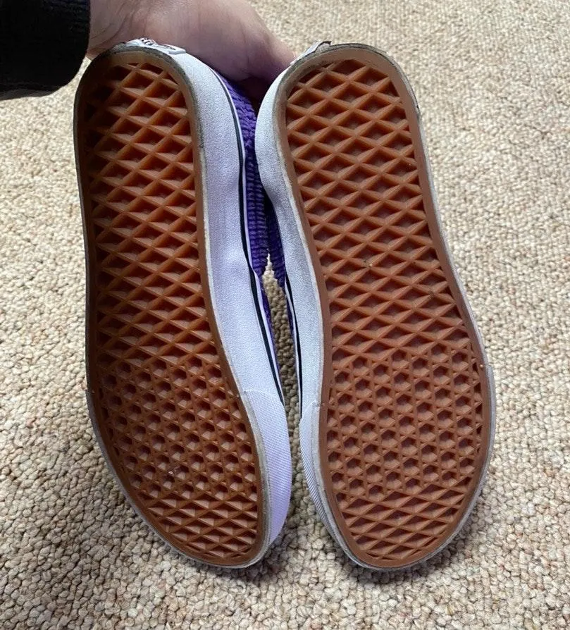 Vans Purple Corduroy - Image 3