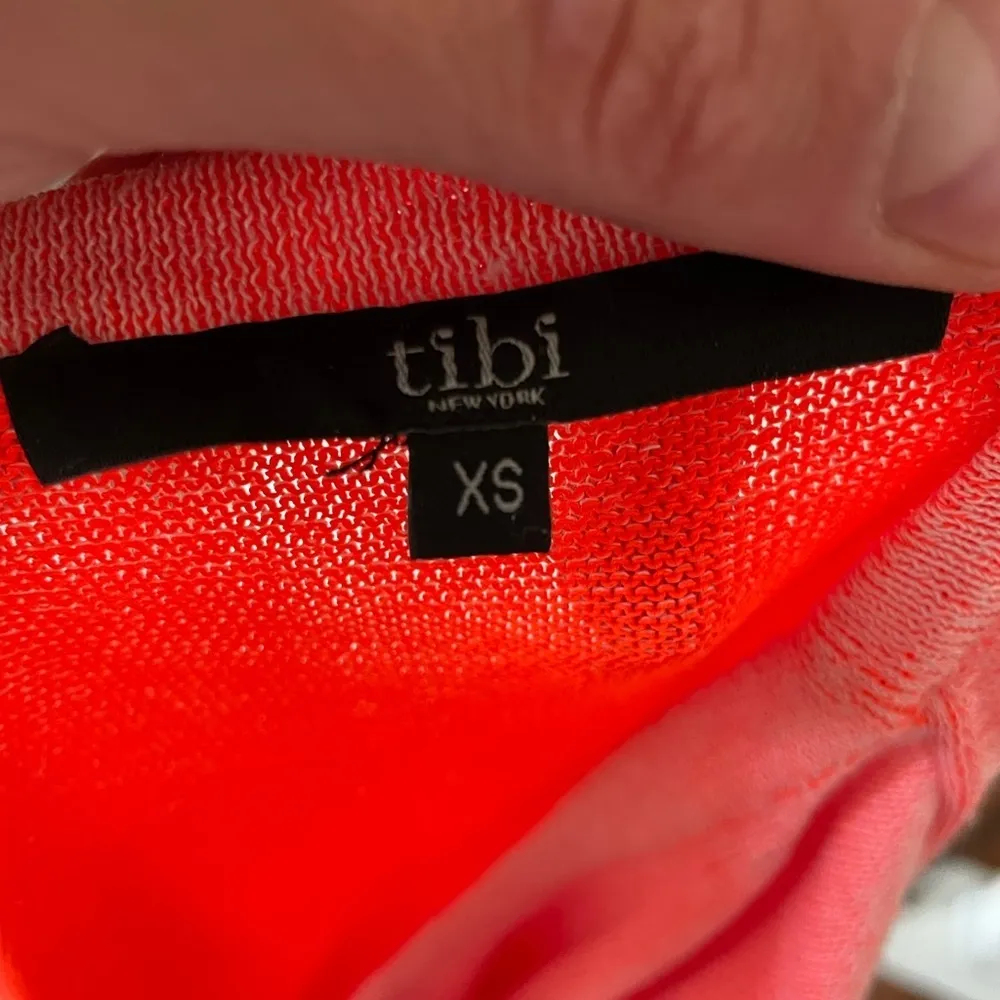 Tibi Crewneck Sweater Hot‎ Pink XS - Image 5