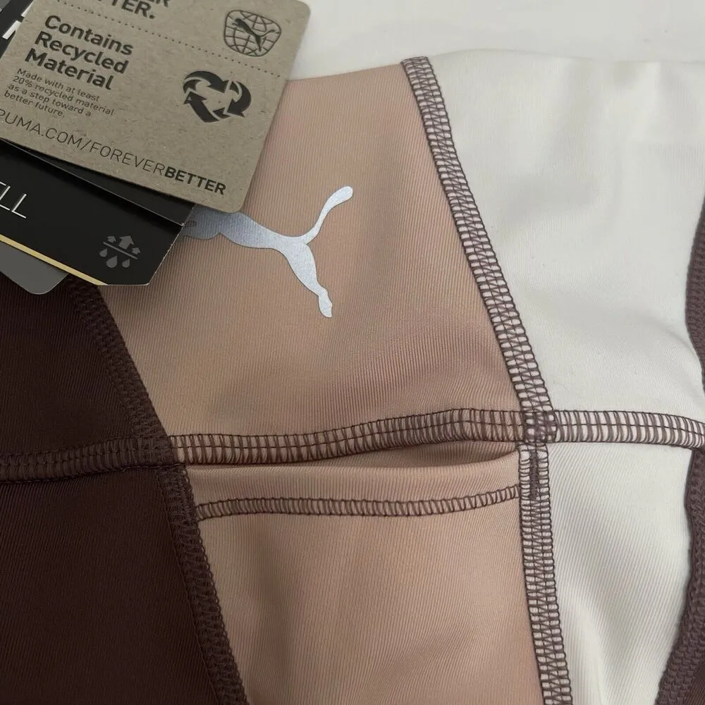 Puma Drycell Evostripe Purple Athletic Pants Leggings High Waist Tight Fit Small - Image 8