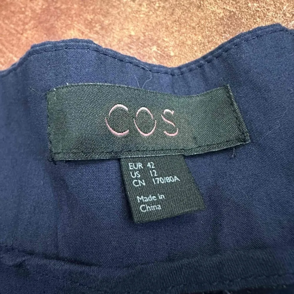 Cos Color Blocked Asymmetrical Skirt - Image 5