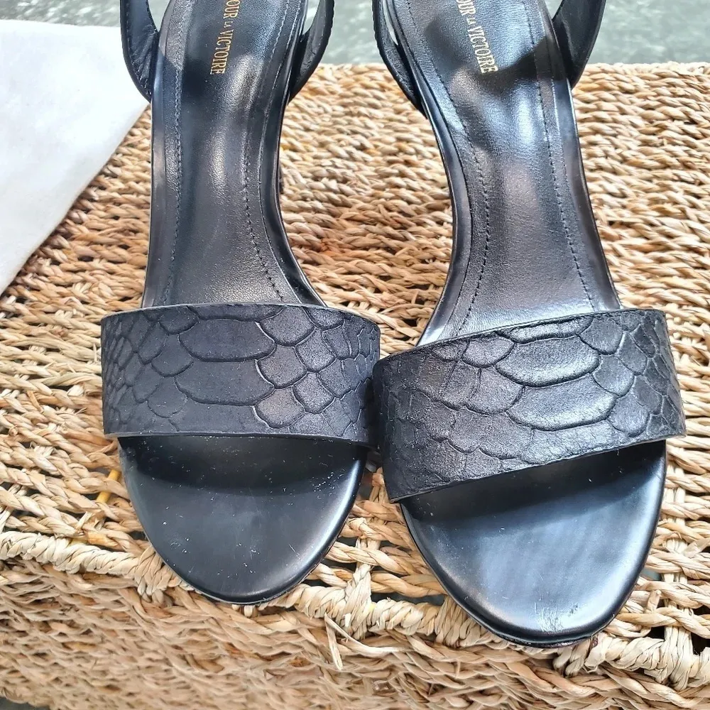 Pour La Victoire Quin Black Heels - Image 3