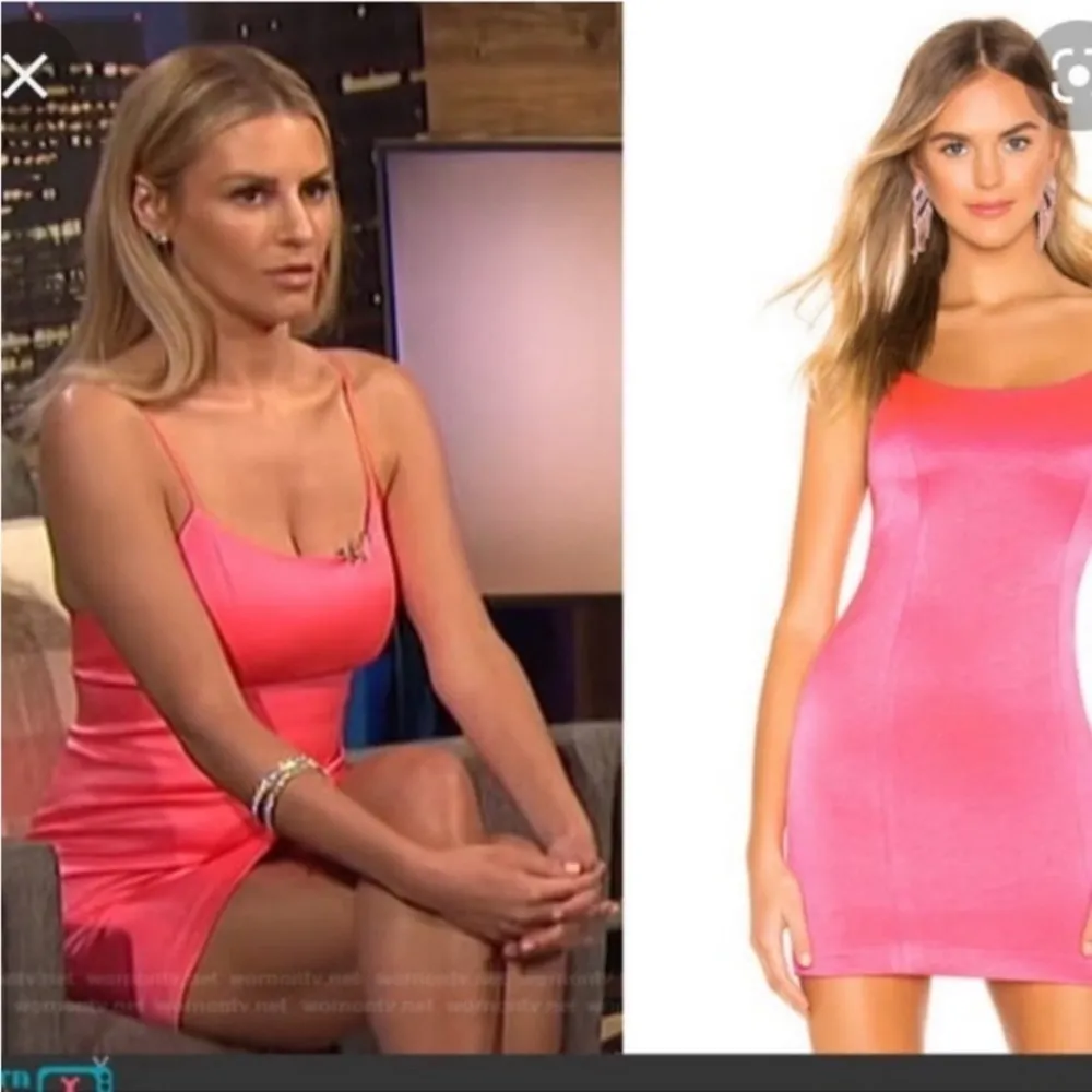 NWT Alice + Olivia Nelle Mini Dress in Barbie Neon Pink Size 0 $265 - Image 4