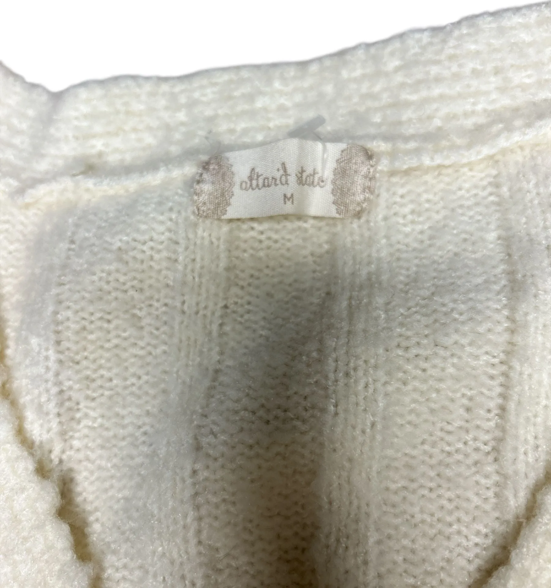 Altar'd State cropped knit cardigan size medium - Image 3