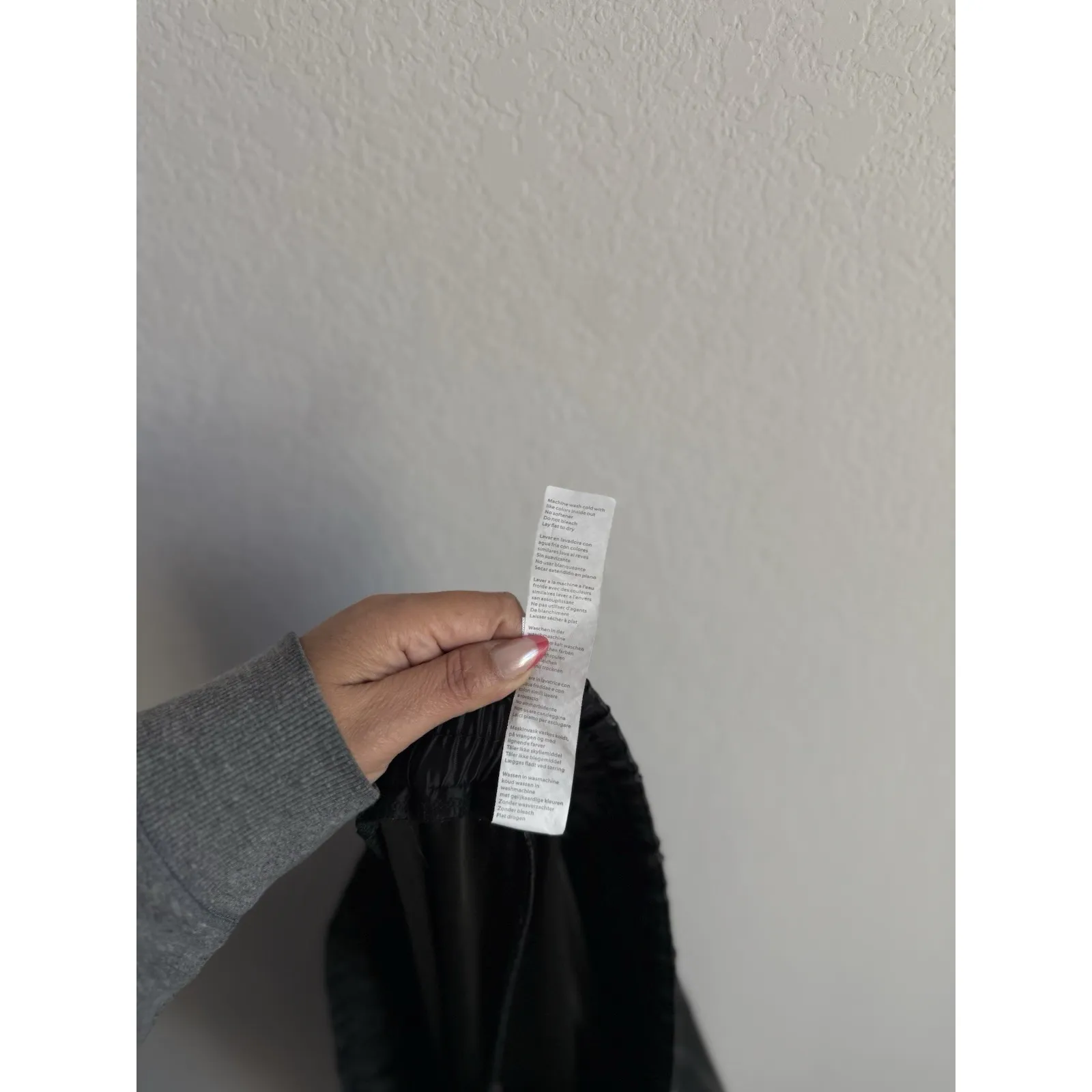 Fabletics Jogger Pants Women's 3X Black Vegan Leather High Waisted Pull On Relax - Image 12