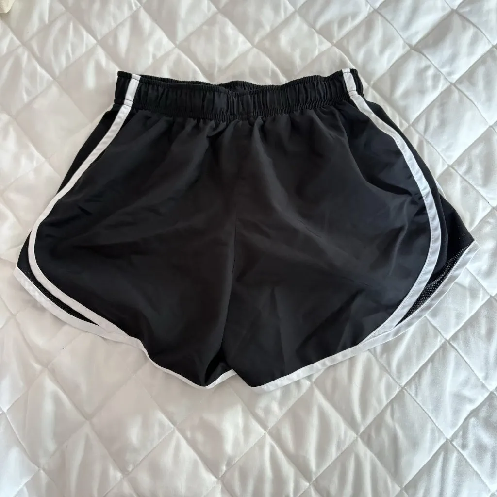 Nike Womens Dri-Fit Running Shorts Womens Size XS Black Drawstring Liner - Image 9