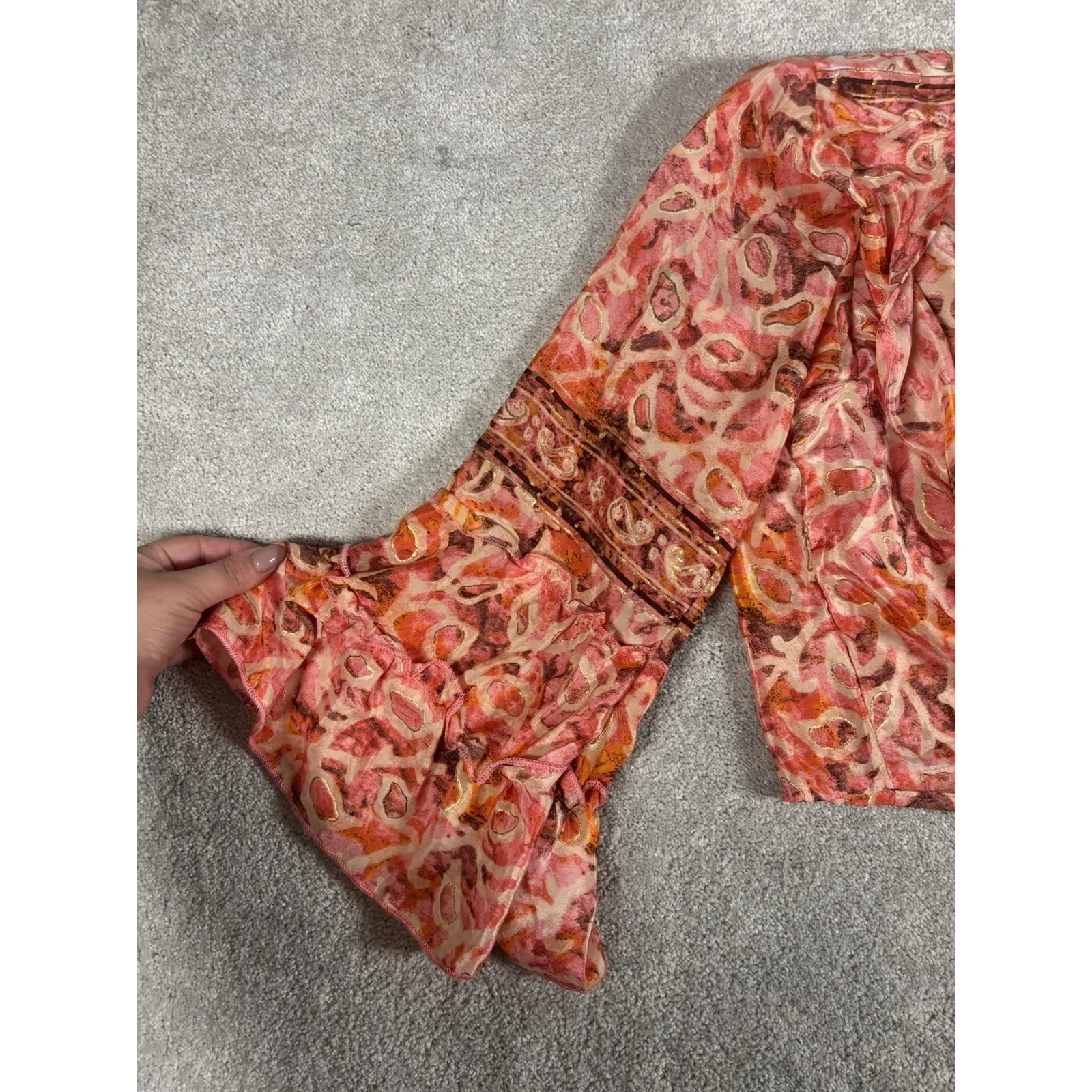 bigg bull by cam silk tie cover up top‎ one size (s - Image 5