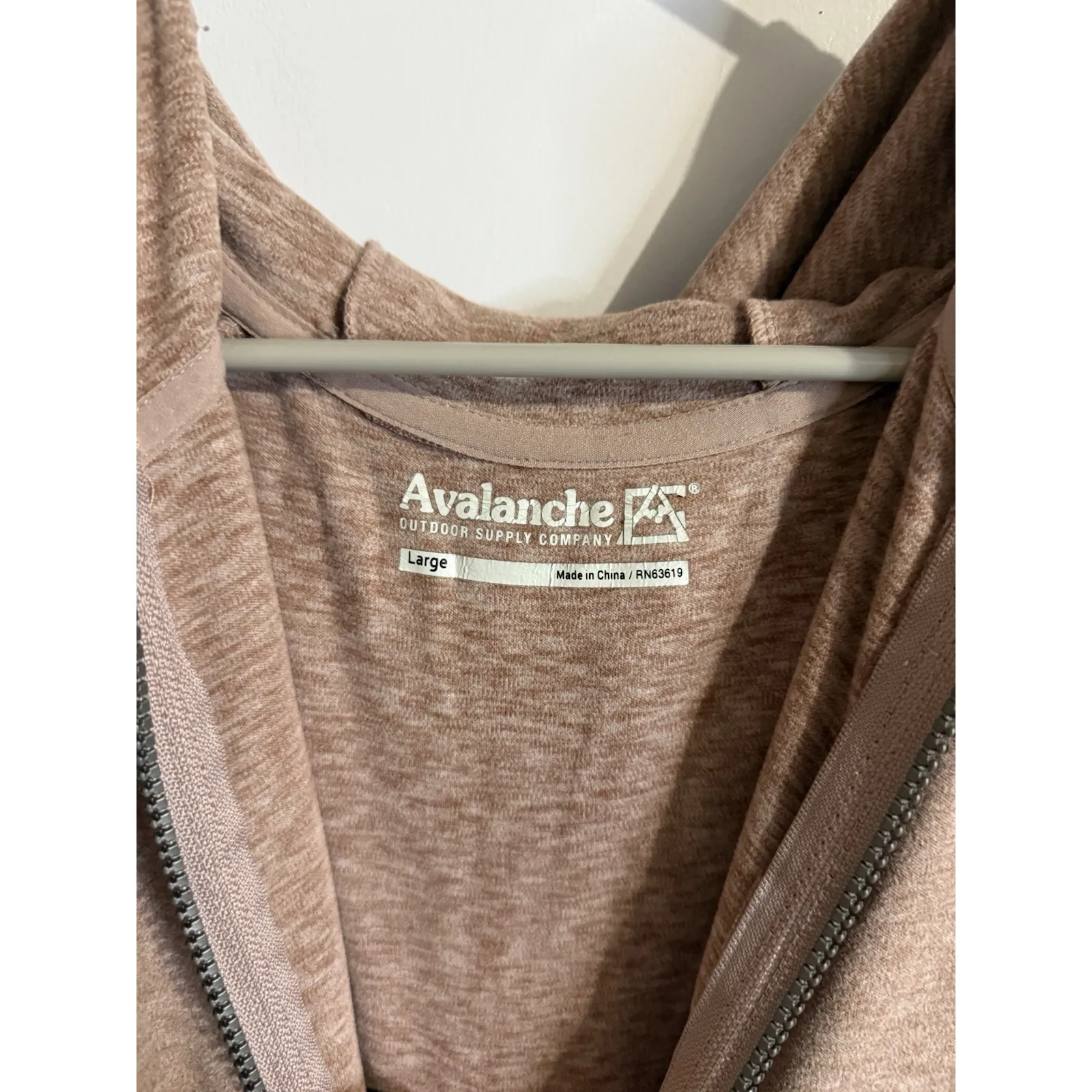 Avalanche Full Zip Maeve Super Soft Fleece Hoodie Size L - Image 7