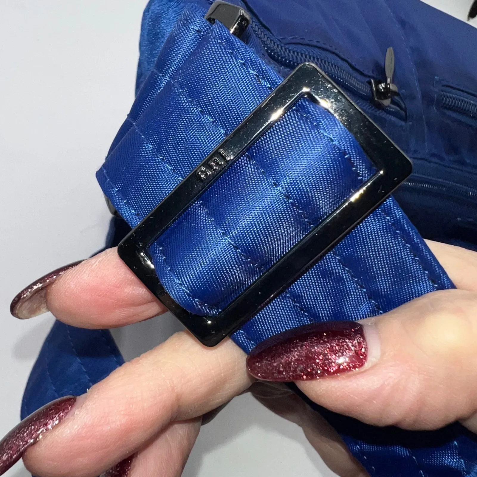 Lug Boomerang Navy Blue Crossbody Shoulder Bag Everyday Travel Purse - Image 10