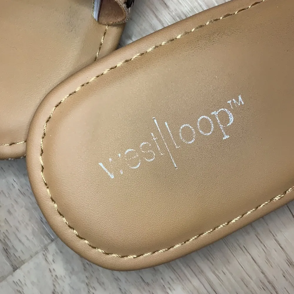 West Loop -  snake print sandals in size 9/10 - Image 5