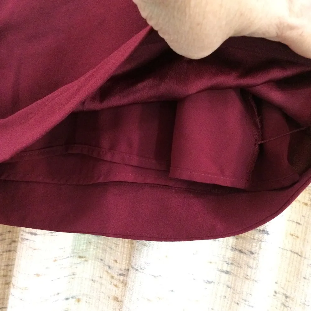 Avec Les Filles -  Button Front A-Line Mini Skirt - Image 4