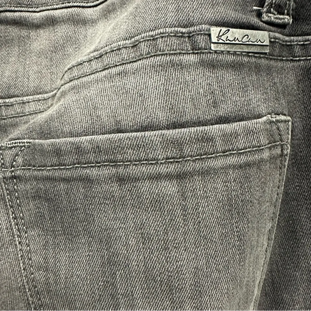 Kancan Faded Black Gray Denim Skinny Stretch Jeans 25 Waist or Juniors 3 Size undefined - Image 11