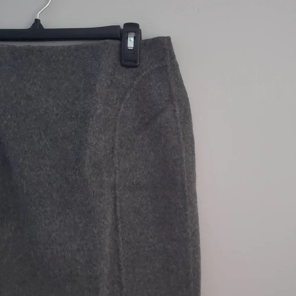 Talbots Gray Wool Pencil Skirt 12 P - Image 3