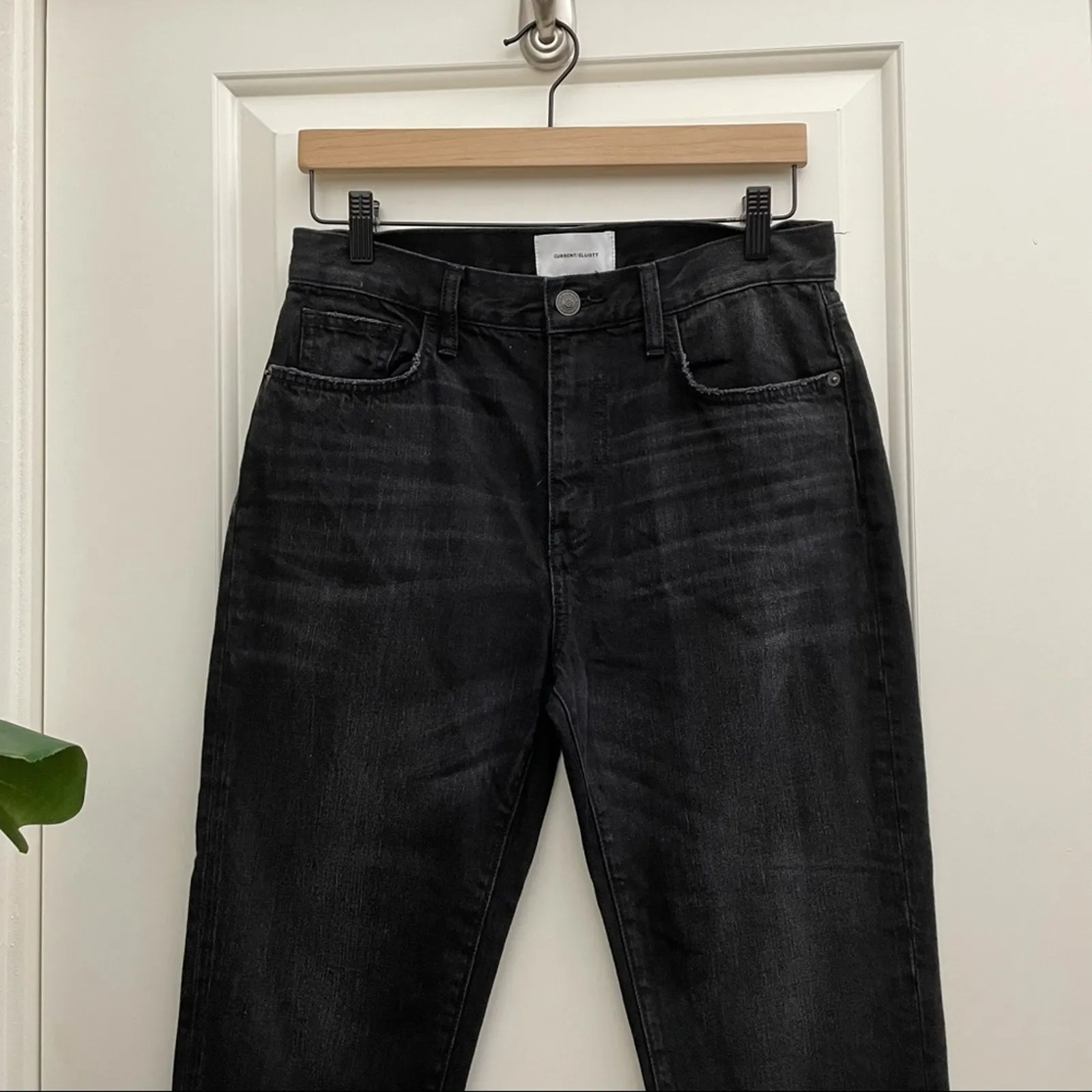 CURRENT/ELLIOTT Vintage Cropped Slim Studs Jean 28 - Image 2