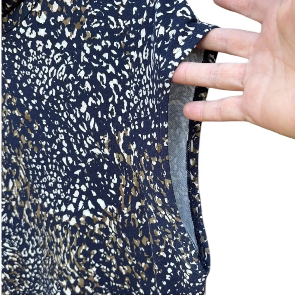 Like New Garnet Hill Sleeveless Stretch Midi Dress Size Large - Image 5