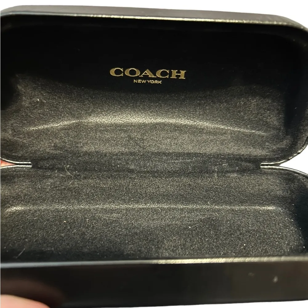 Coach black sunglass case - Image 4