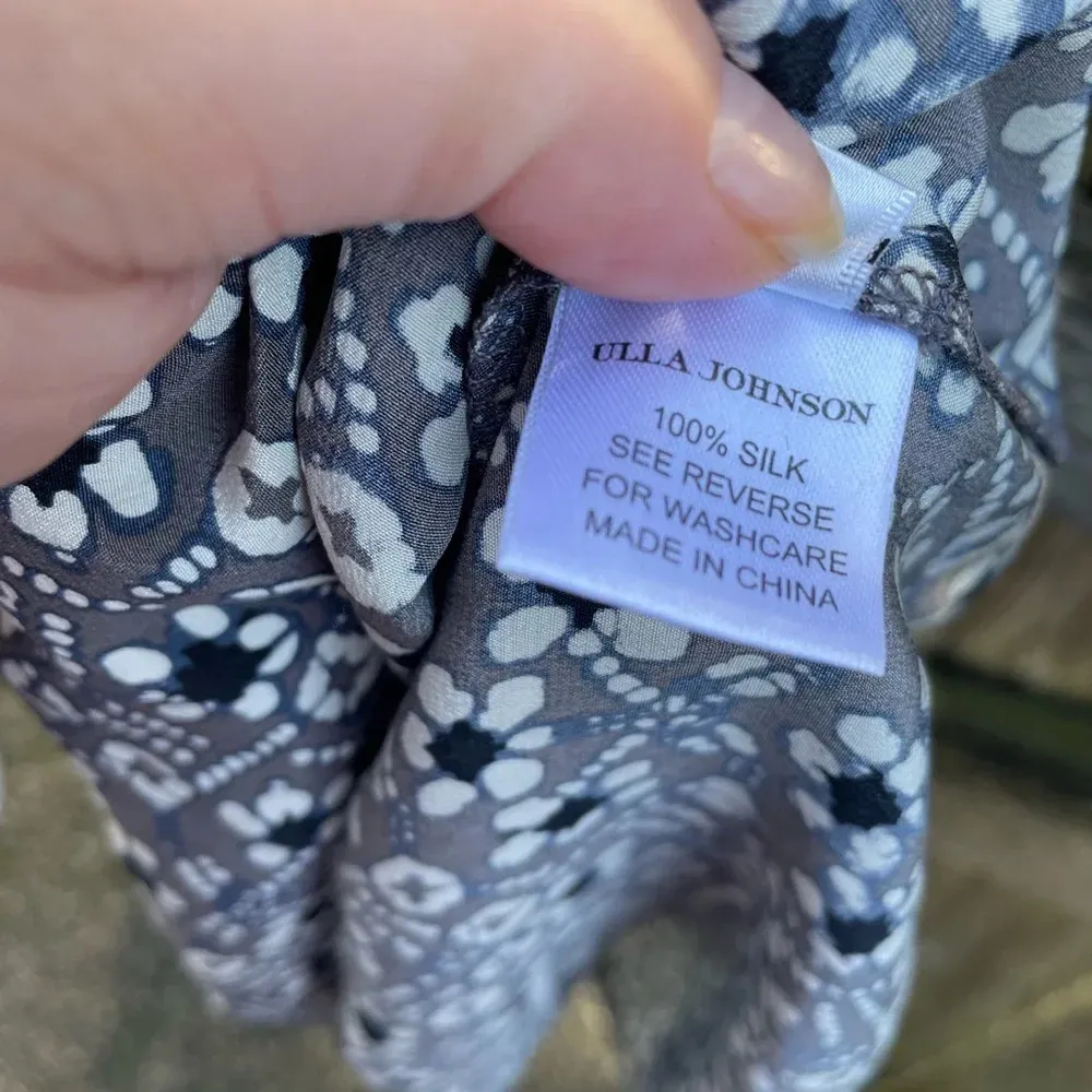 ULLA JOHNSON FLORAL SILK DRESS - Image 6