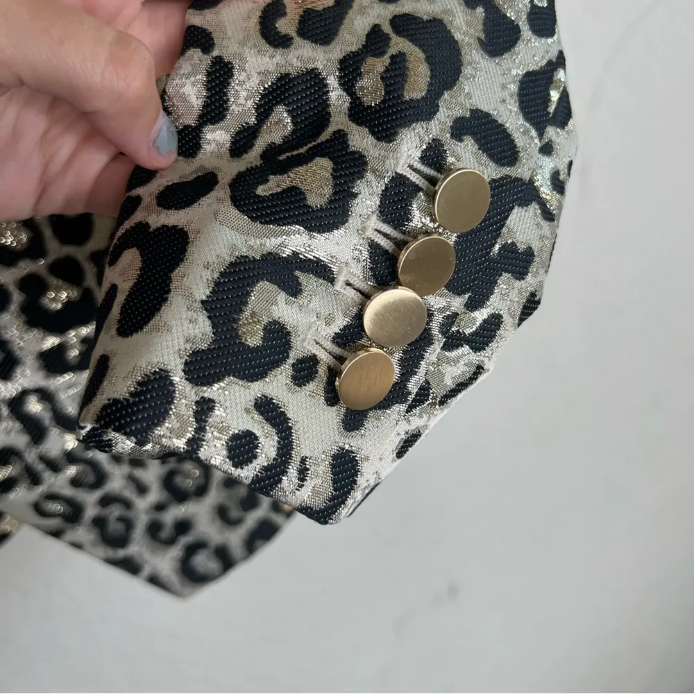 Rachel Parcell leopard print blazer jacket - Image 6