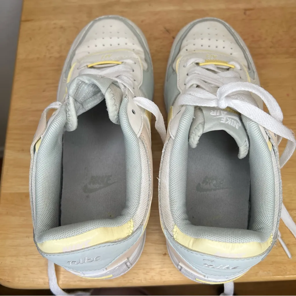 Nike Air Force 1 Shadow women’s tennis pastel colors size 6.5 US - Image 14