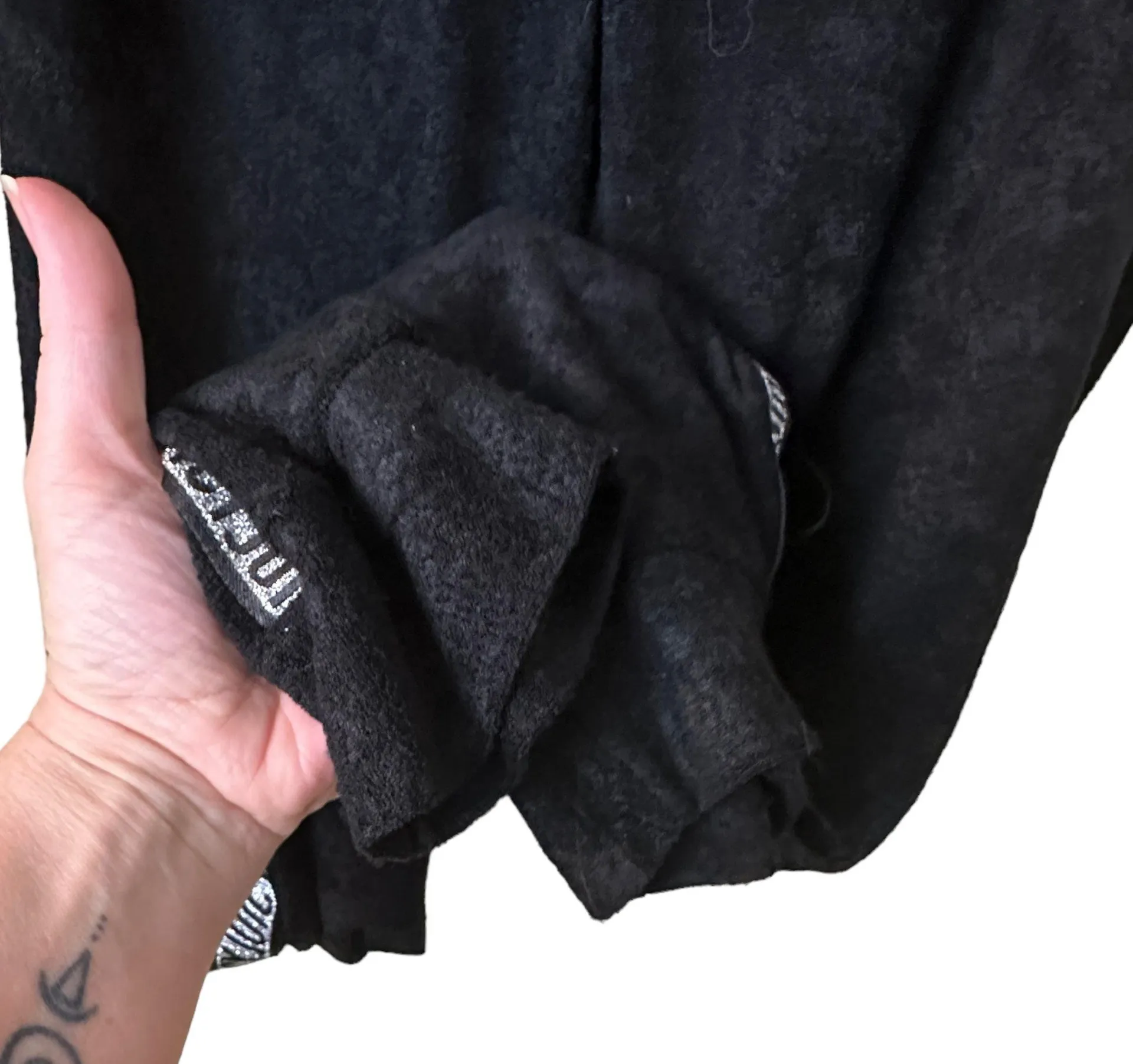 Black Terry Pajama Set - Image 6