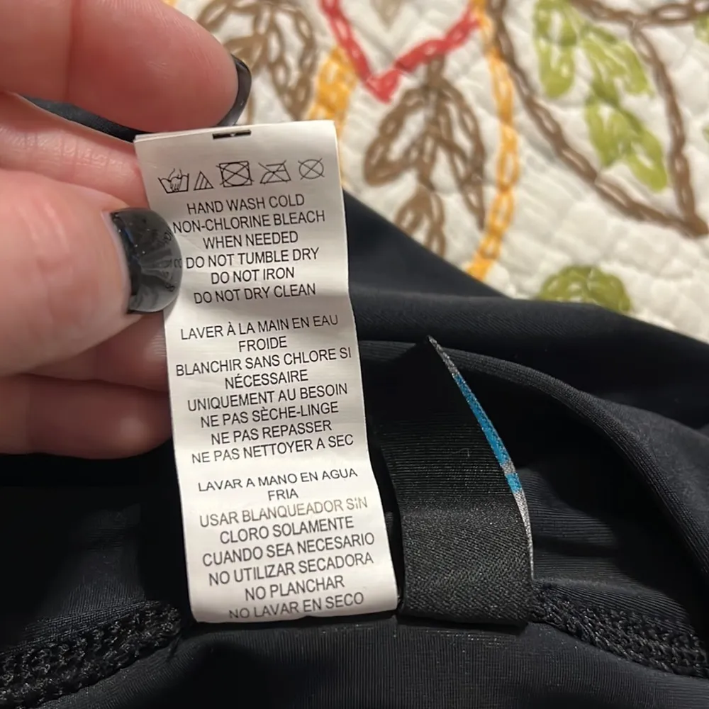 Maxine of Hollywood black womens size 18 women’s wide waistband Lycra skort NWT - Image 4