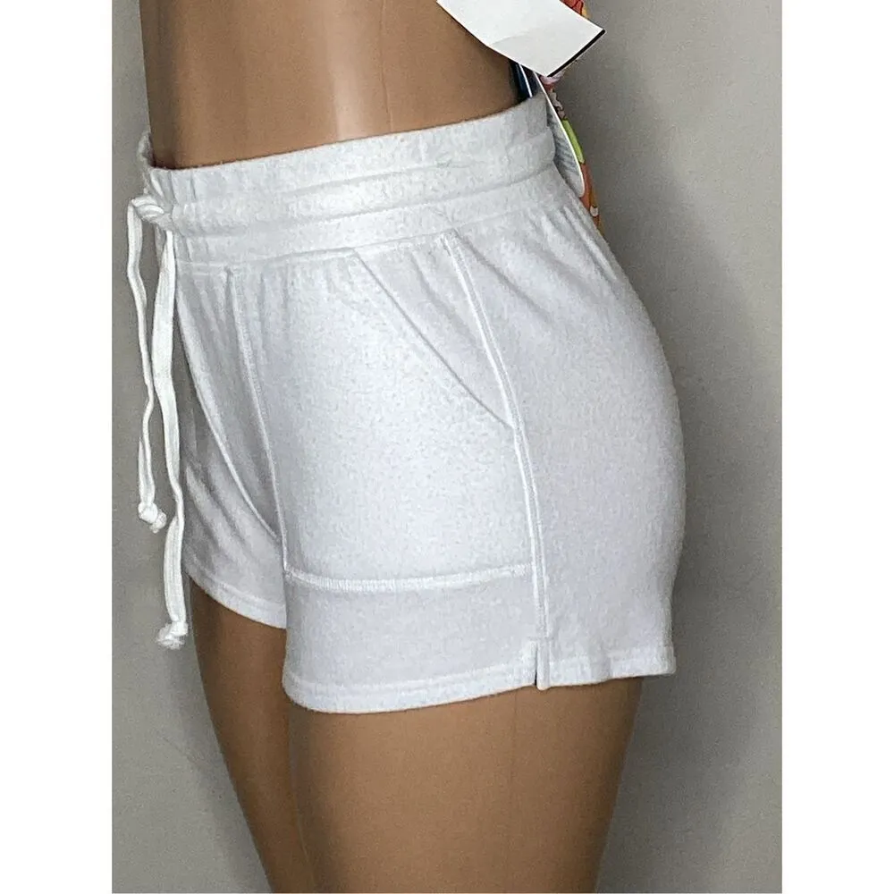 New. WILDFOX white terry shorts. Small. Retails $60 - Image 4