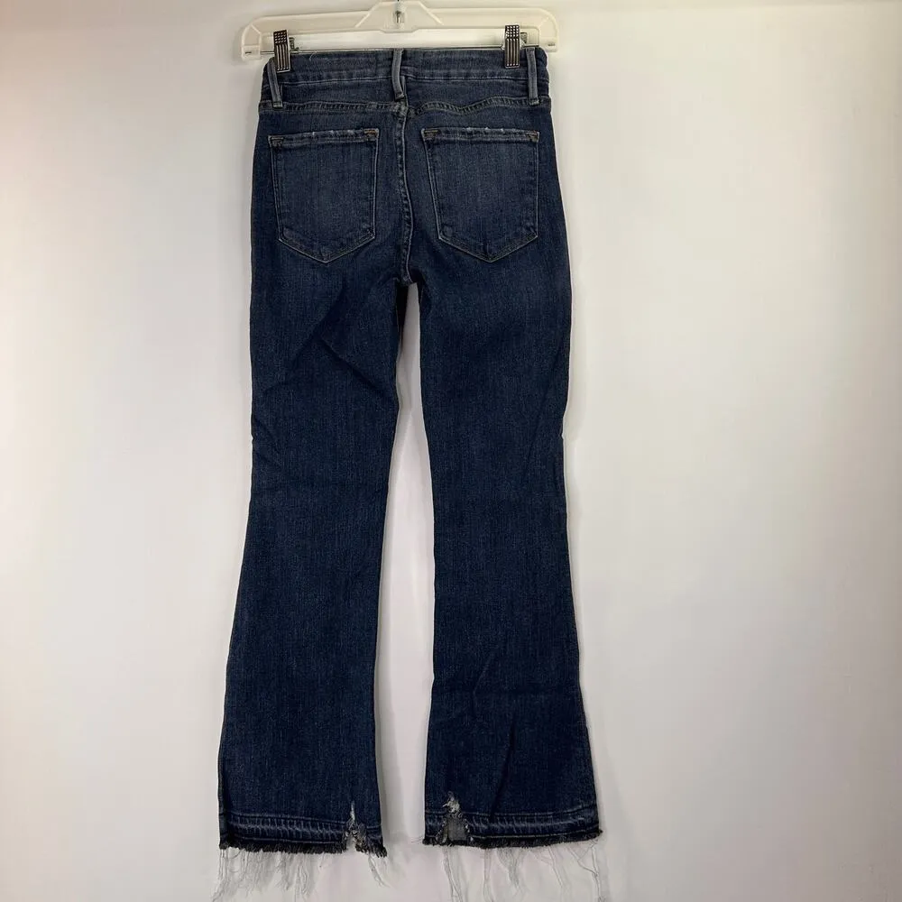Frame Denim Le Crop Mini Boot Bootcut Jeans Size 23 - Image 3