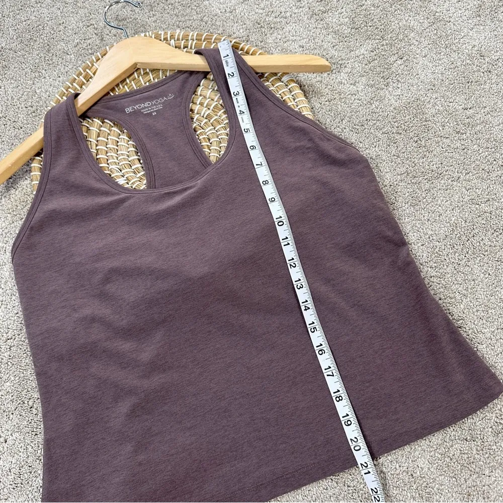 Beyond Yoga Spacedye Step Up Racerback Tank Top in Purple Heather Plus Size 2X - Image 15