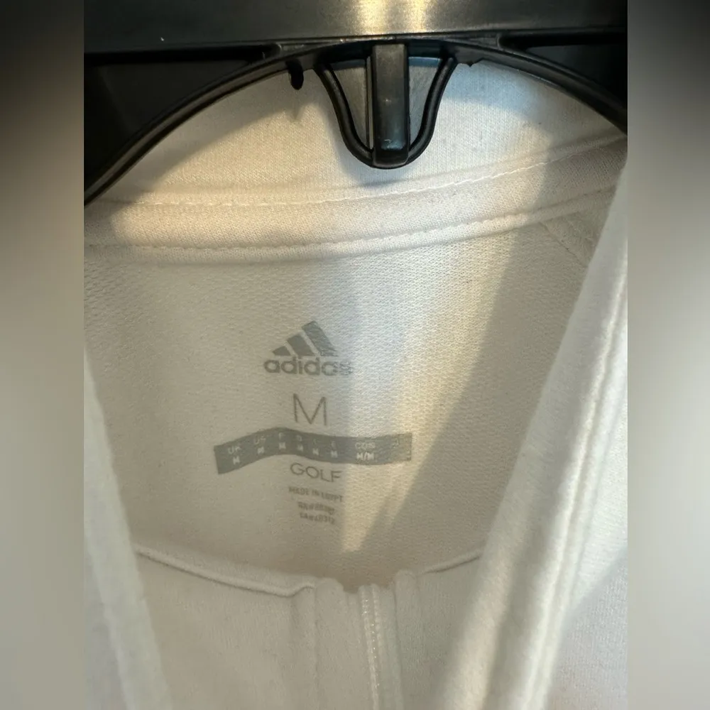 Adidas White Track Jackets Women Size Medium - Image 5